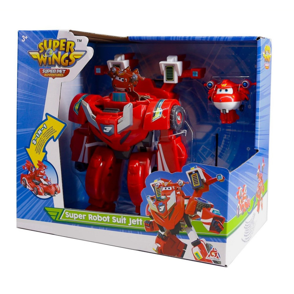 Ігровий набір Super Robot Suit Джетт (Jett) Super Wings EU770351 