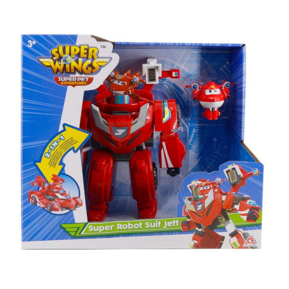 Ігровий набір Super Robot Suit Джетт (Jett) Super Wings EU770351 