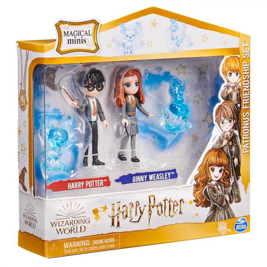 Игровой набор 'Мир волшебников' WIZARDING WORLD SM22005/8239, (Гарри, Джини, 2 магических существа)