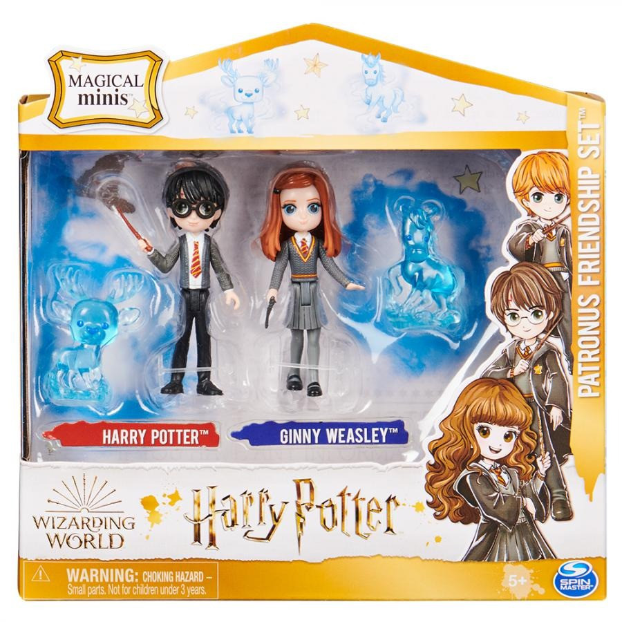 Игровой набор 'Мир волшебников' WIZARDING WORLD SM22005/8239, (Гарри, Джини, 2 магических существа)