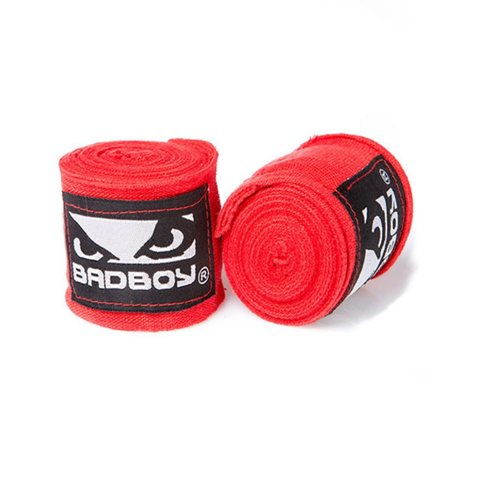 Боксерські бинти Bboy Newt NE-BB-543-R 3 метри, червоні 
