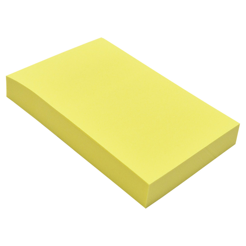 Папір для нотаток самоклеючий Неон Bambi SNR-A02(Yellow) 100 шт, 76х50 мм