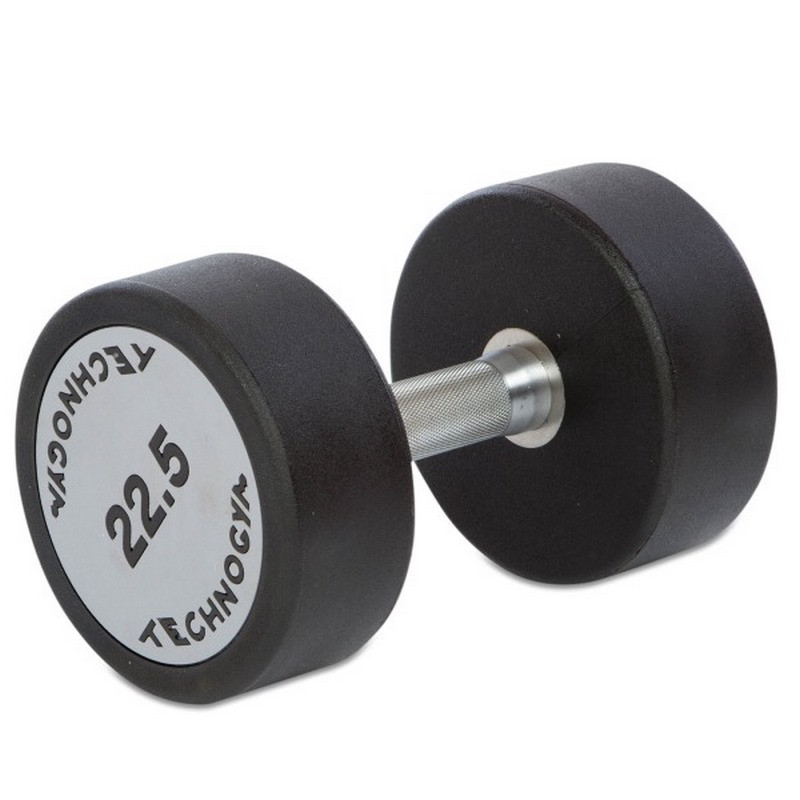 Гантель професійна цілісна TG Technogym 128655FS 22,5 кг