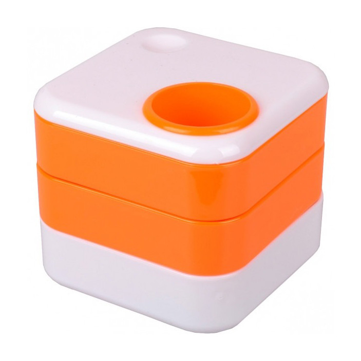 Стакан для ручек COLOR-IT 568 пластиковый 10х10х9 см
