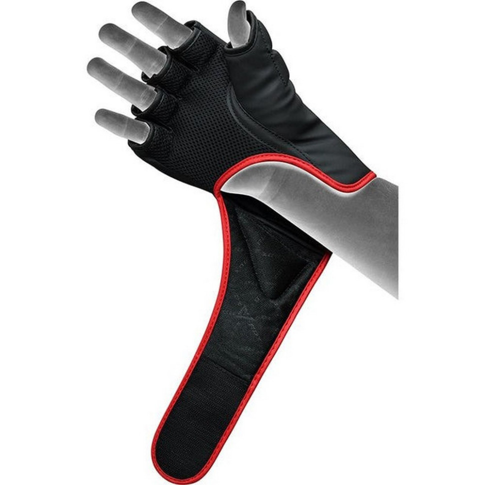 Перчатки для ММА F6 KARA Matte RDX Inc Limited GGR-F6MR-XL, Red, XL (капа в комплекте)