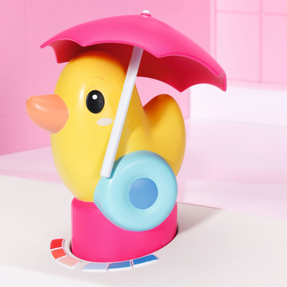 Автоматична душова кабінка для ляльки Baby Born - Купаємося з качечкою 830604