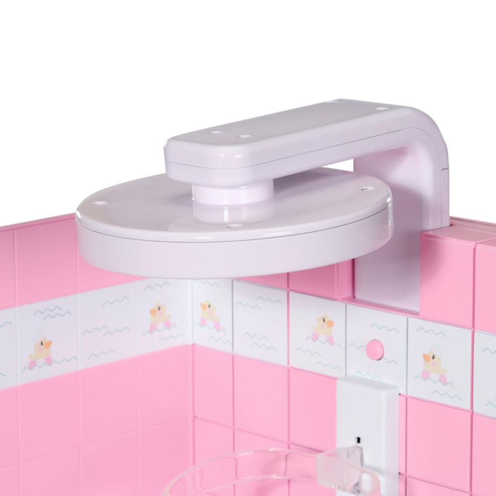 Автоматична душова кабінка для ляльки Baby Born - Купаємося з качечкою 830604
