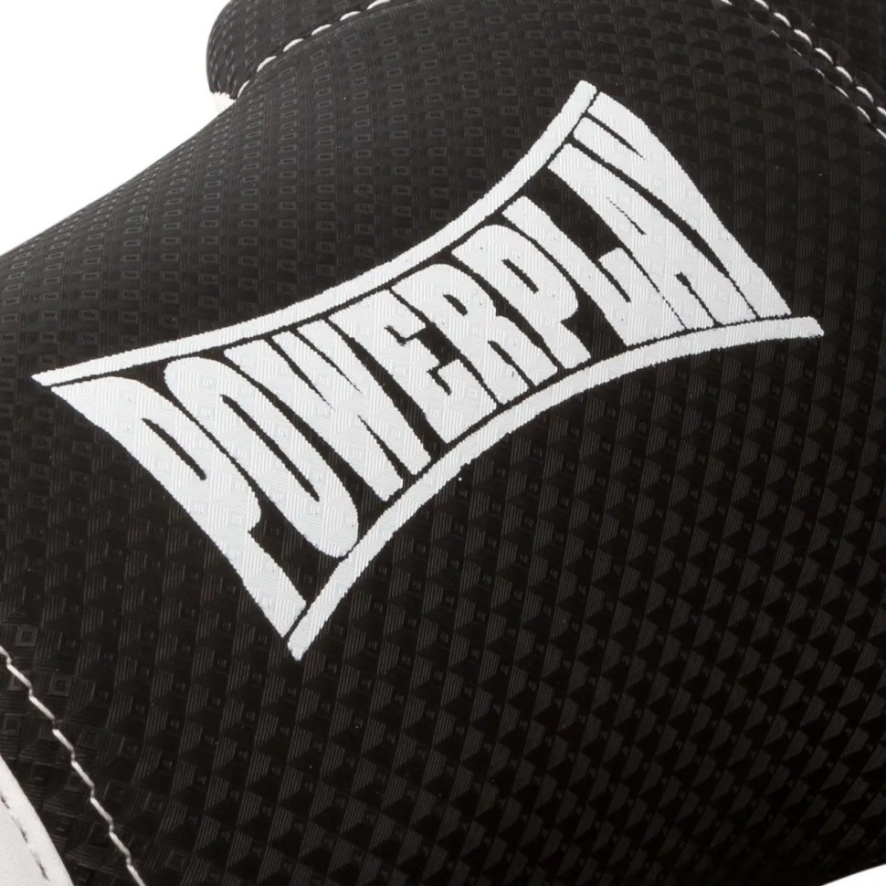 Боксерские перчатки Evolutions PowerPlay PP_3011_10oz_BI/White, черно-белый карбон 10 унций