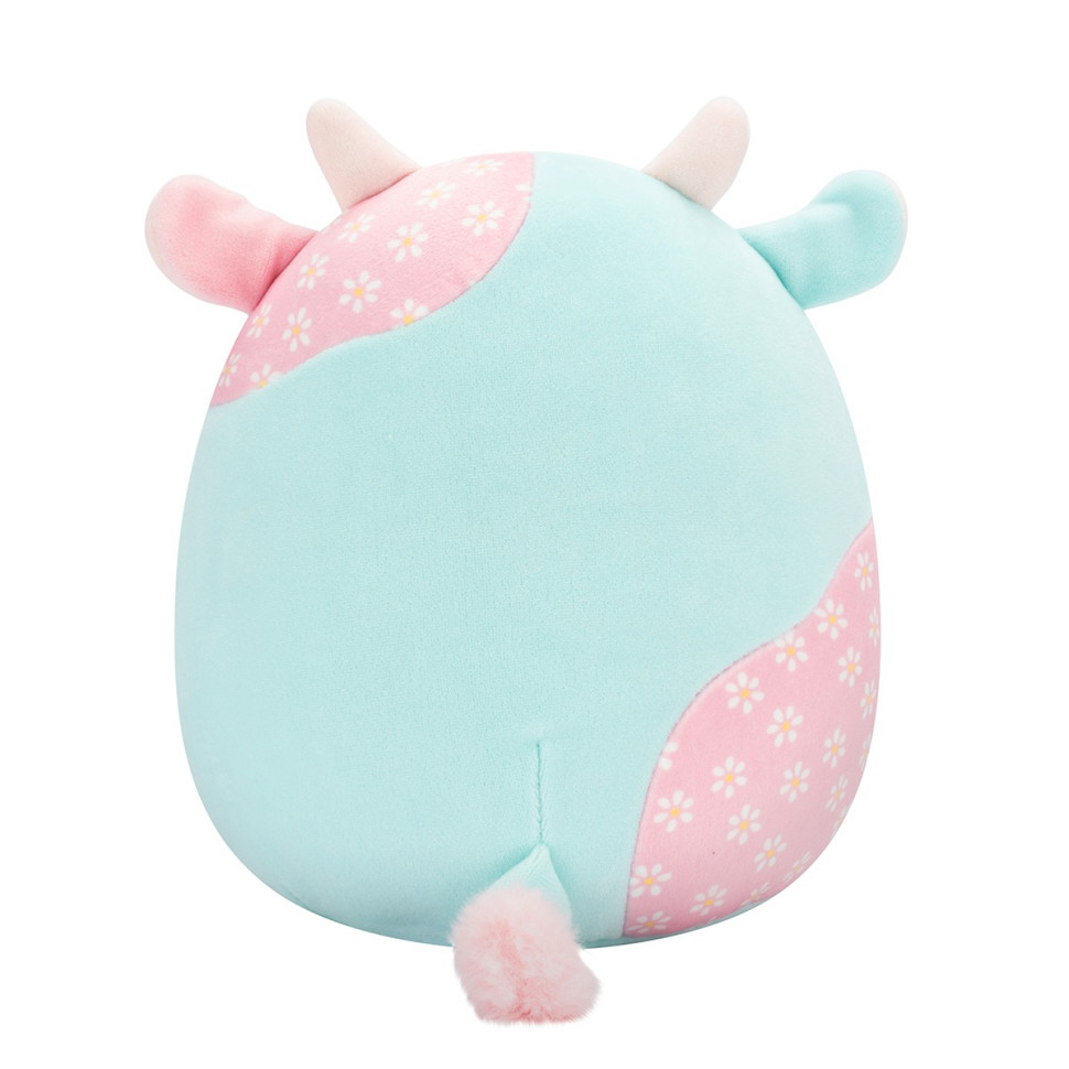 Дитяча м'яка іграшка М'ятна пастельна корівка Squishmallows SQER01209, 19 см