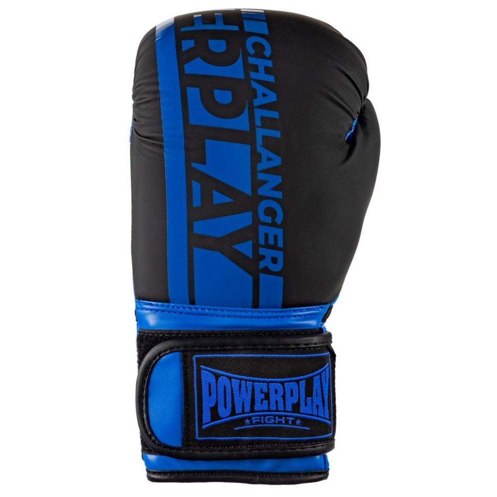 Боксерские перчатки 3086 Matt Challenger PowerPlay PP_3086_16oz_Bl/Navy, размер 16 унций
