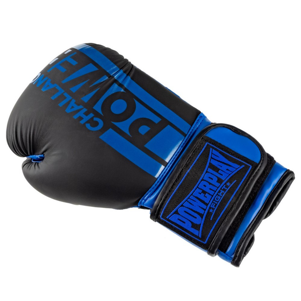 Боксерские перчатки 3086 Matt Challenger PowerPlay PP_3086_16oz_Bl/Navy, размер 16 унций