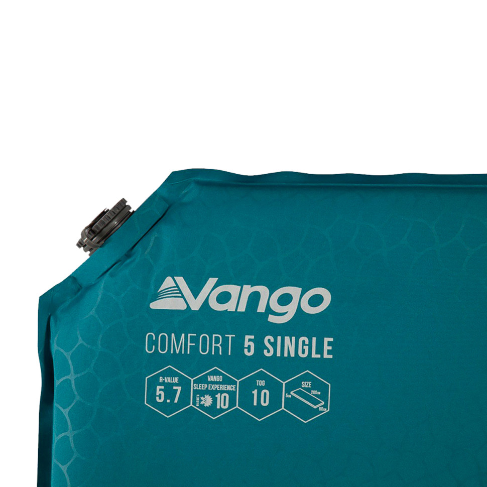 Килимок самонадувний Comfort 5 Single Vango 929162 Bondi Blue (SMQCOMFORB36A11)
