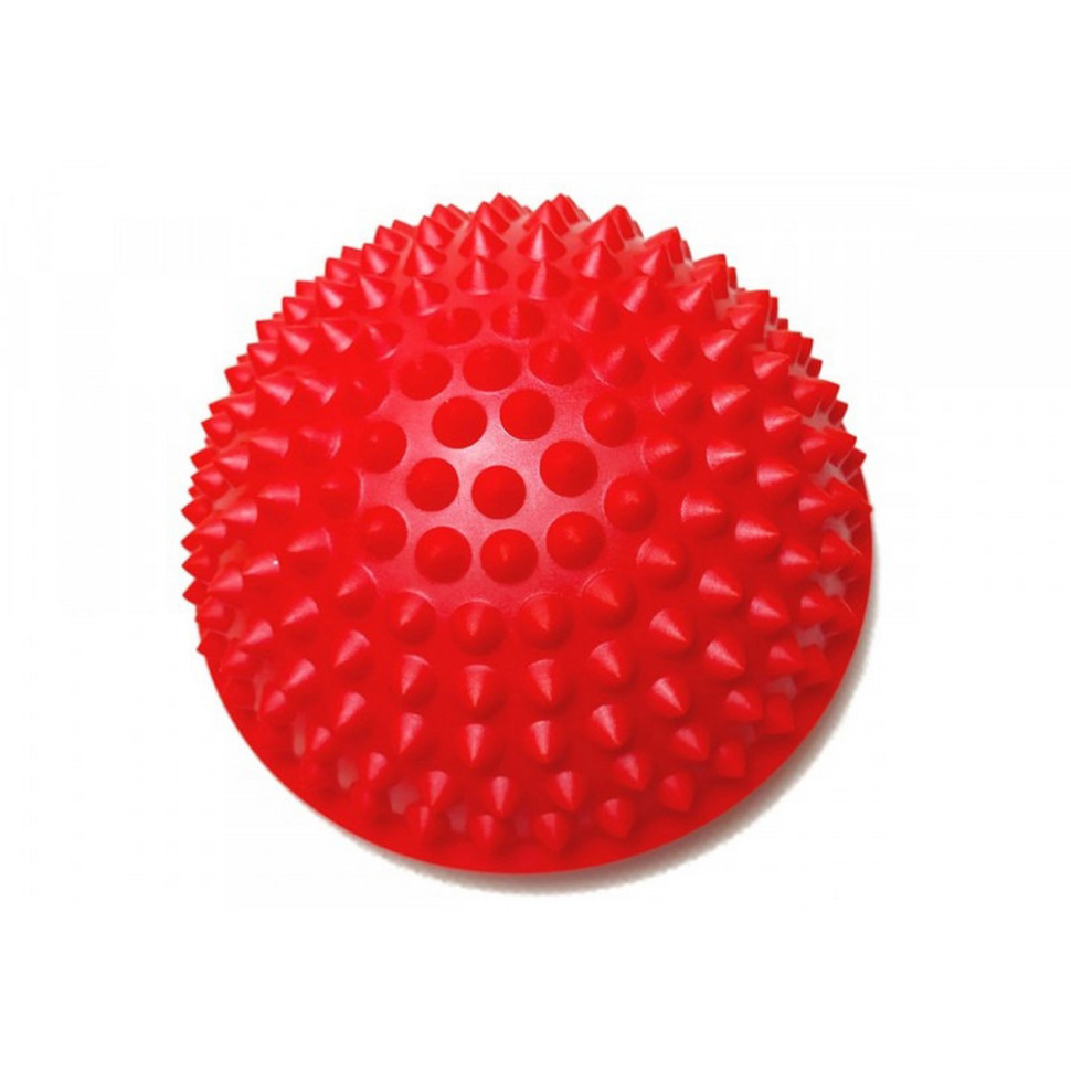 Полусфера массажная киндербол EasyFit EF-3002-R 15 см, жесткая, красная