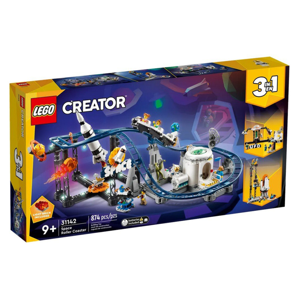 Конструктор Космічні гірки LEGO 31142, 874 деталі