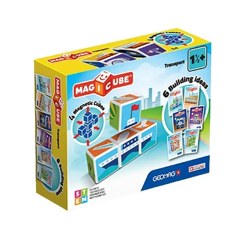 Детские магнитные кубики 