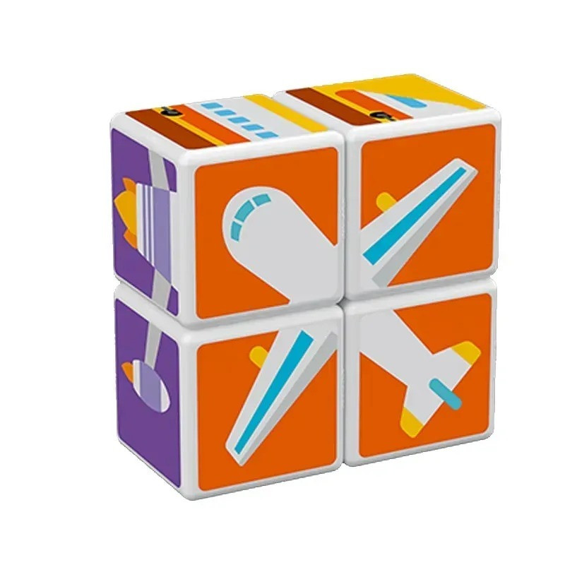Детские магнитные кубики 