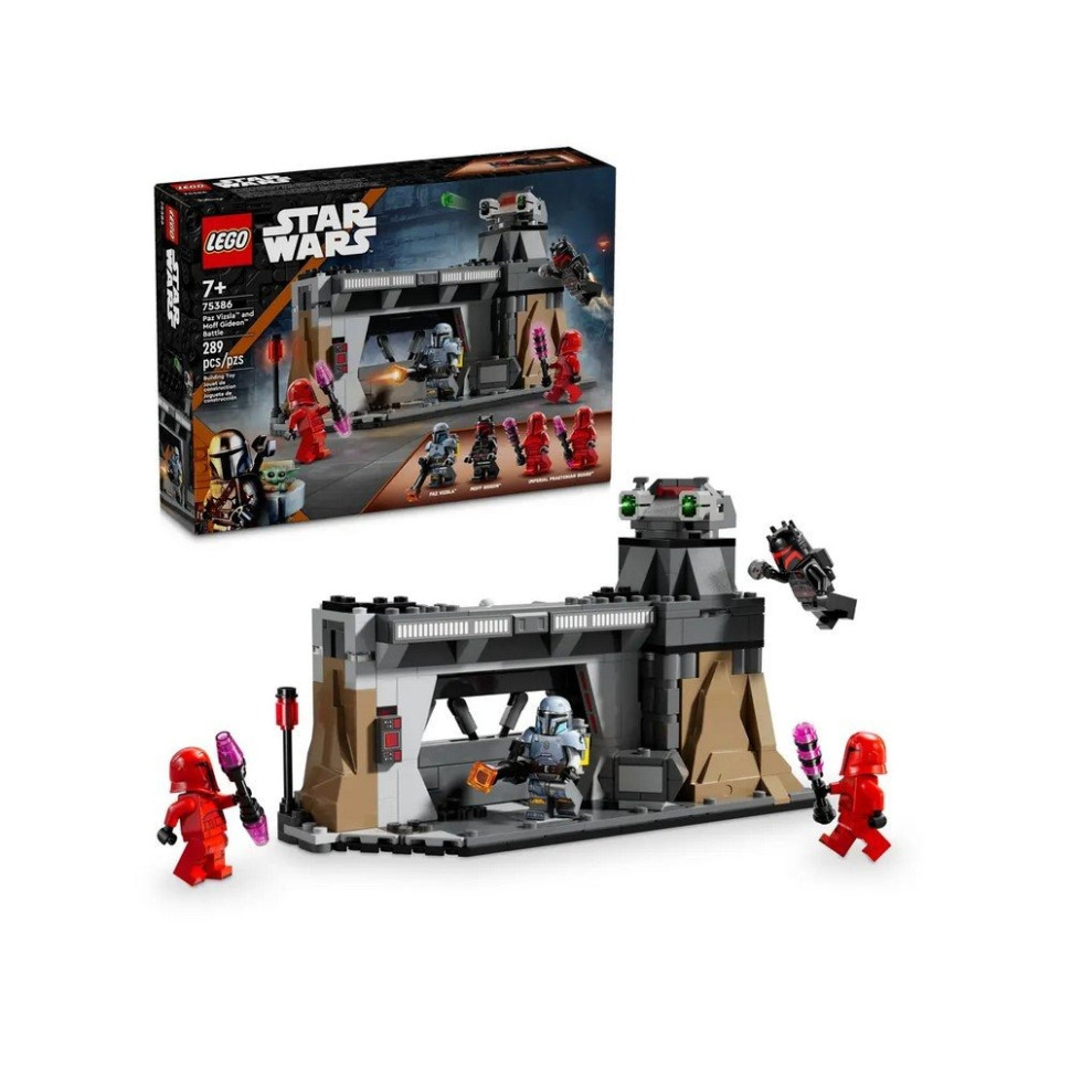 Конструктор «Бой Паз Визсла и Мофф Гидеон» LEGO 75386, 289 деталей
