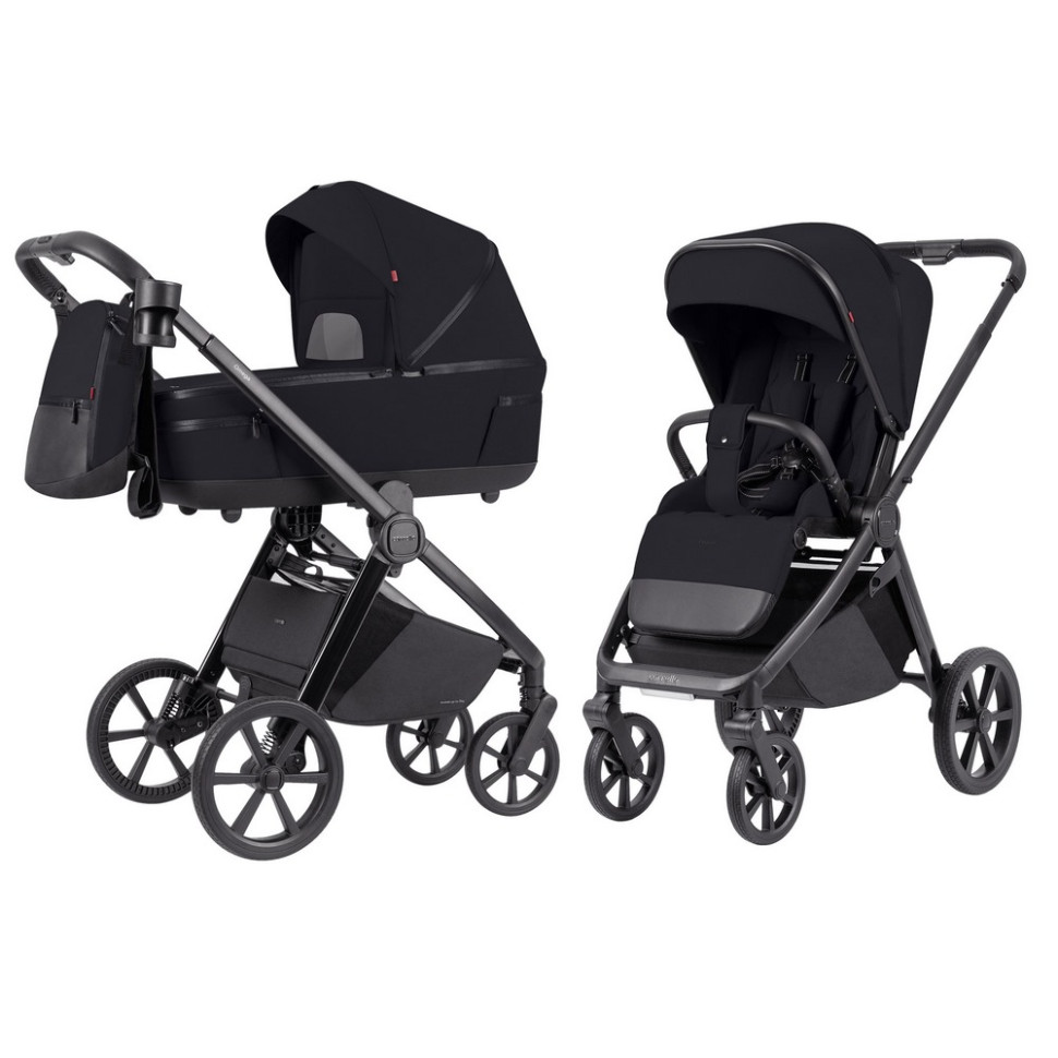 Коляска універсальна 2 в 1 Omega CARRELLO CRL-6540/1 Cosmo Black