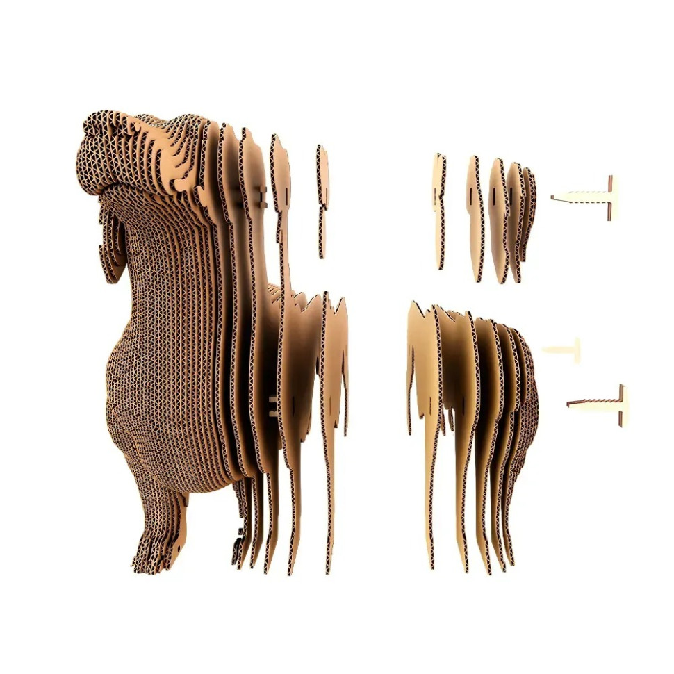 Картонный конструктор 3D Puzzle 