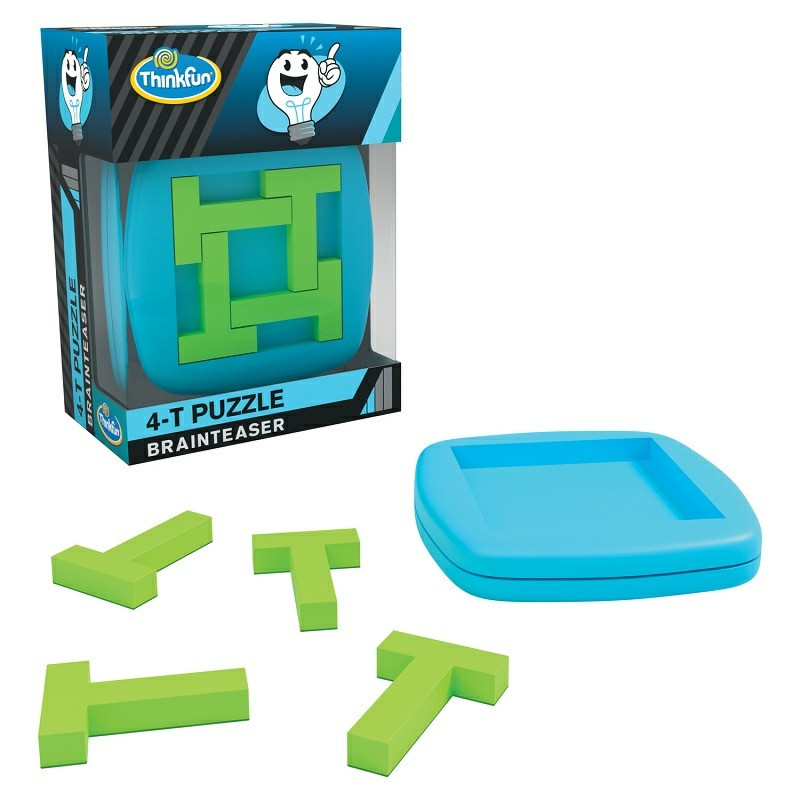 Головоломка 4-T ThinkFun Pocket Brainteasers 4-T Puzzle 76382