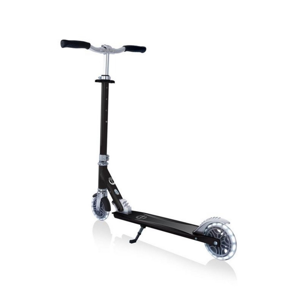 Самокат FLOW ELEMENT LIGHTS GLOBBER 721-120 черный, колеса с подсветкой