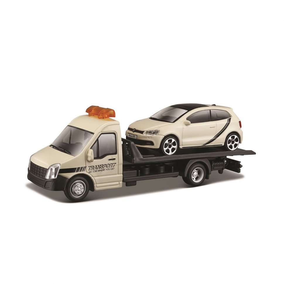 Игровой набор - АВТОПЕРЕВОЗЧИК c автомоделью VW POLO GTI MARK 5 18-31403