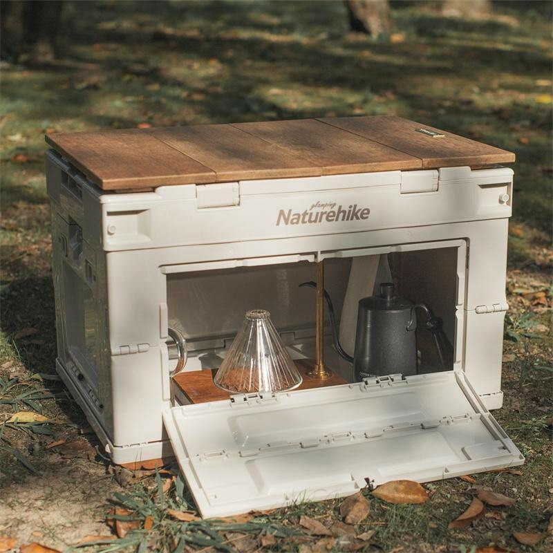 Складной контейнер Naturehike PP box NH20SJ036 6927595763711 серый 50 л
