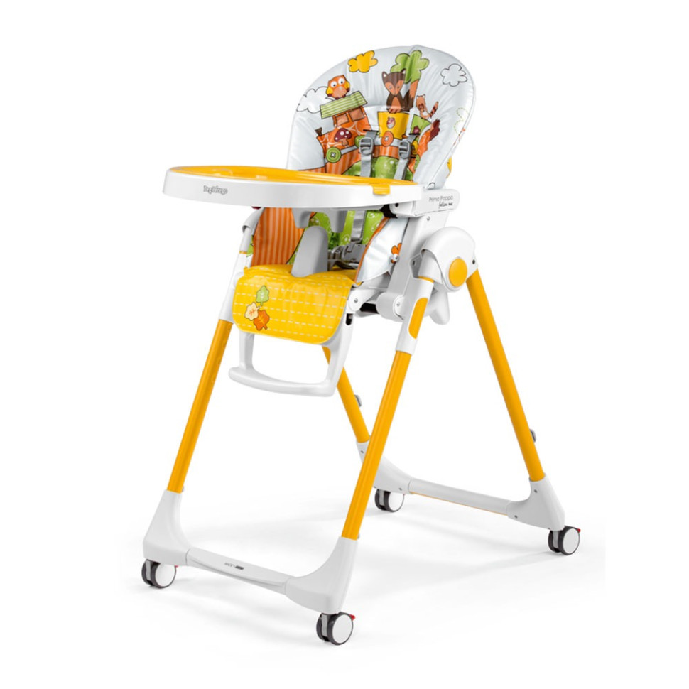 Стул Prima Pappa Follow Me Peg-Perego IH01000000FOX38 Fox & Friends с рисунком