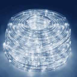 Гирлянда дюралайт уличная Rope Lights Springos CL1208, 30 м 720 LED, Cold White