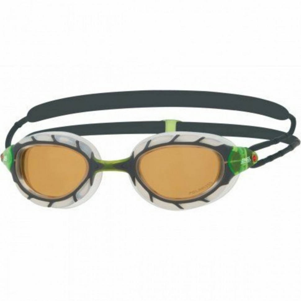 Очки для плавания Predator Polarized Ultra Zoggs 307766 бело-серые 