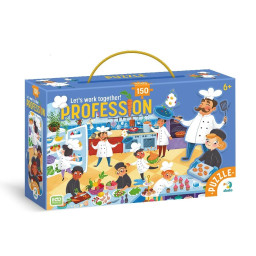 Пазл детский "Профессии. Повар" DoDo Toys 300620, 150 элементов