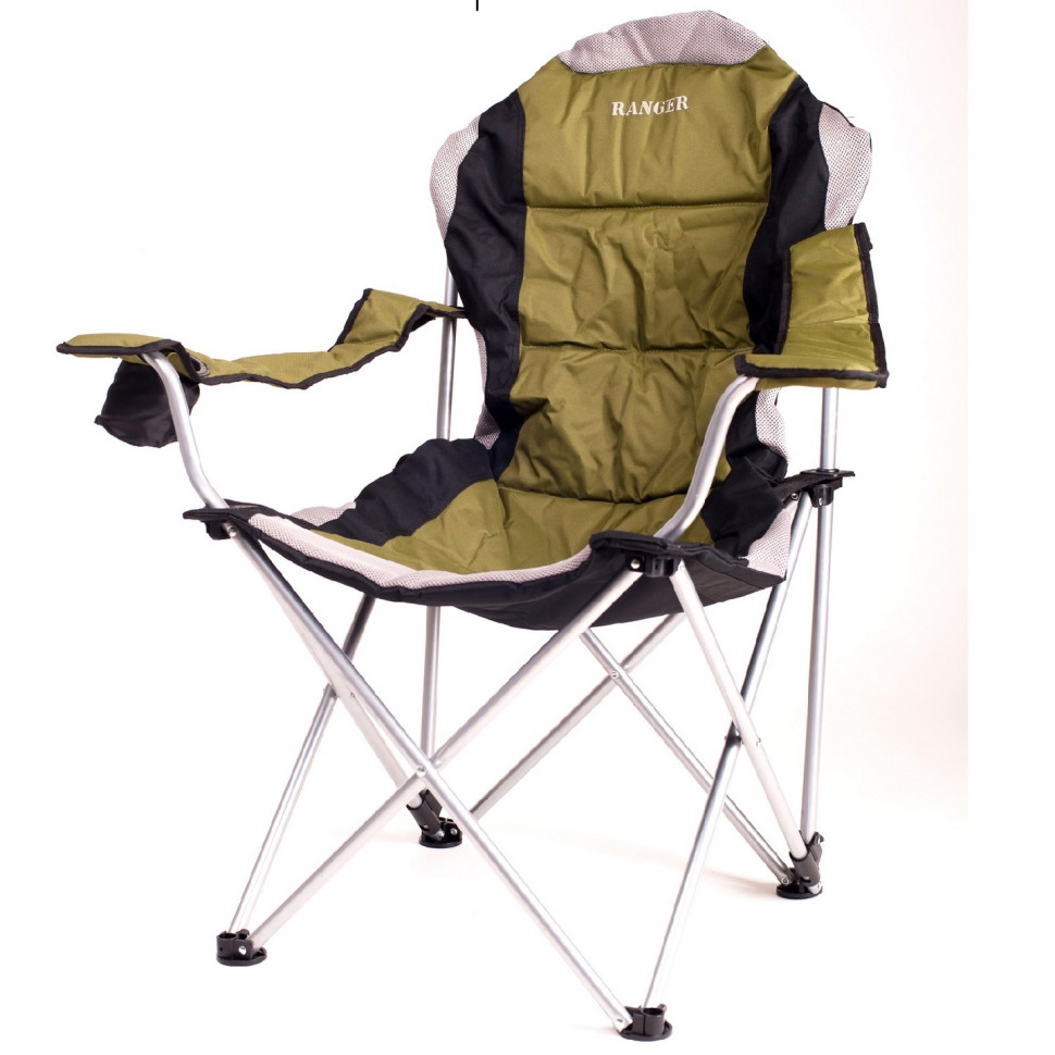 Крісло-шезлонг розкладне Ranger FC 750-052 зелене RA 2221