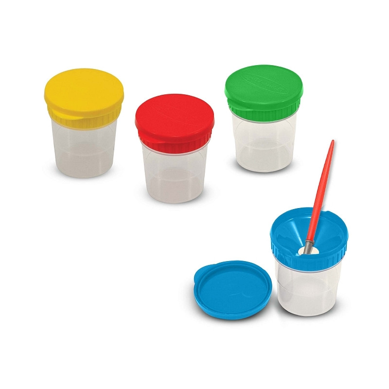 Набор баночек-непроливаек Melissa&Doug MD11623, 4 штуки, пластик