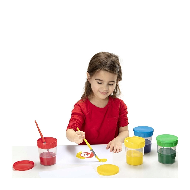 Набор баночек-непроливаек Melissa&Doug MD11623, 4 штуки, пластик