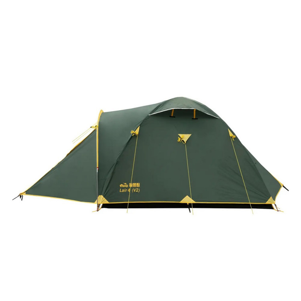 Туристичний чотиримісний намет Lair 4 v2 Tramp TRT-040, 220х410х140 см