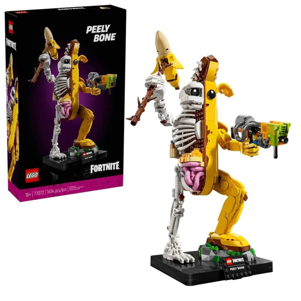 Конструктор дитячий Peely Bone LEGO 77072, 1414 деталей