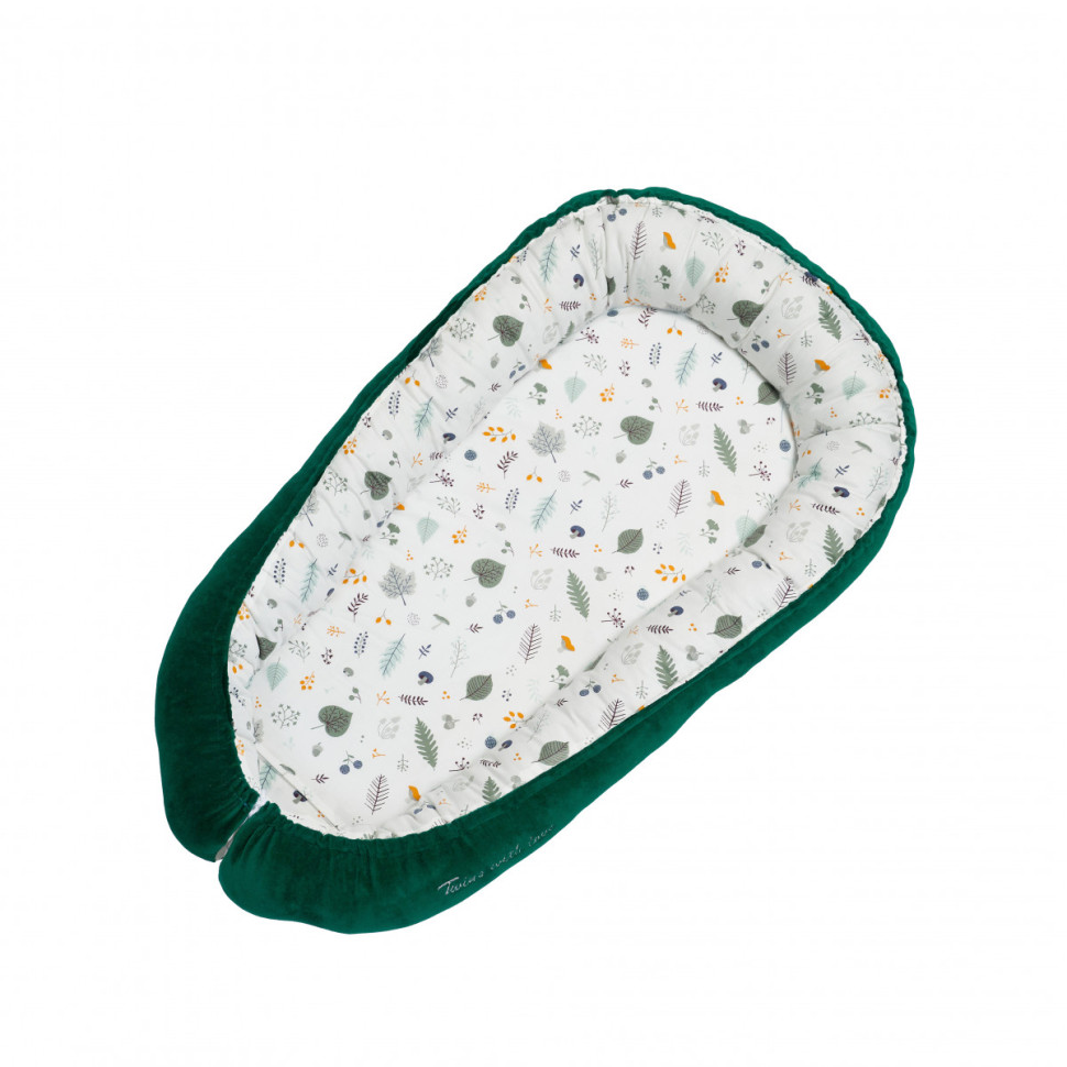 Кокон-позиціонер Dreams Twins 9030-KPTD-06 green, смарагдовий