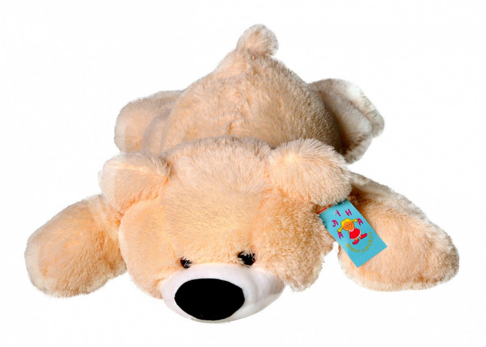 Мягкая игрушка Alina Toys мишка Умка 100 см персиковый 5784638ALN