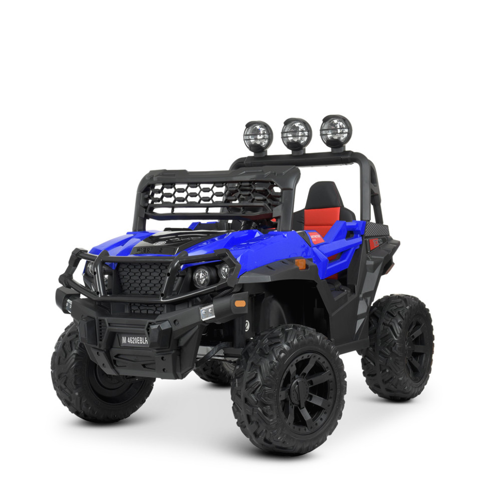 Дитячий електромобіль Джип Bambi Racer M 4620EBLR-4 до 35 кг