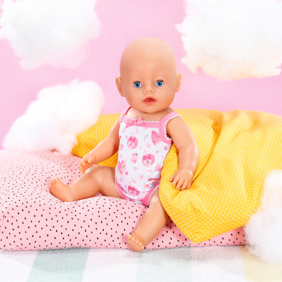 Одежда для куклы БОДИ С ЗАЙКОЙ BABY born 834237, 43 см