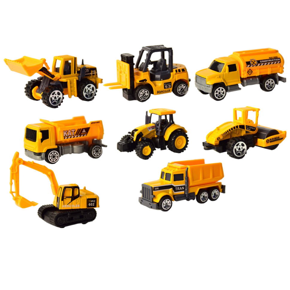 Машинка игрушечная Спецтехника АвтоПром 7628 масштаб 1:64, металлическая
