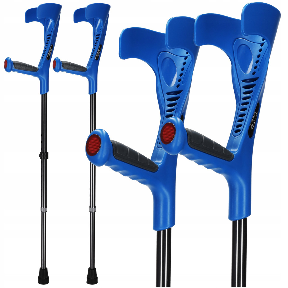 Костыли ортопедические с опорой для локтя MED 4FIZJO P-5905973403597, 2 шт