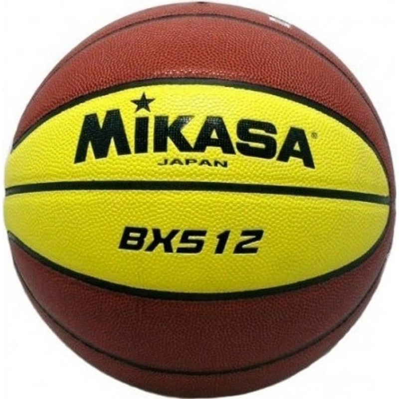 Мяч баскетбольный Mikasa BX512 коричневый, размер № 5