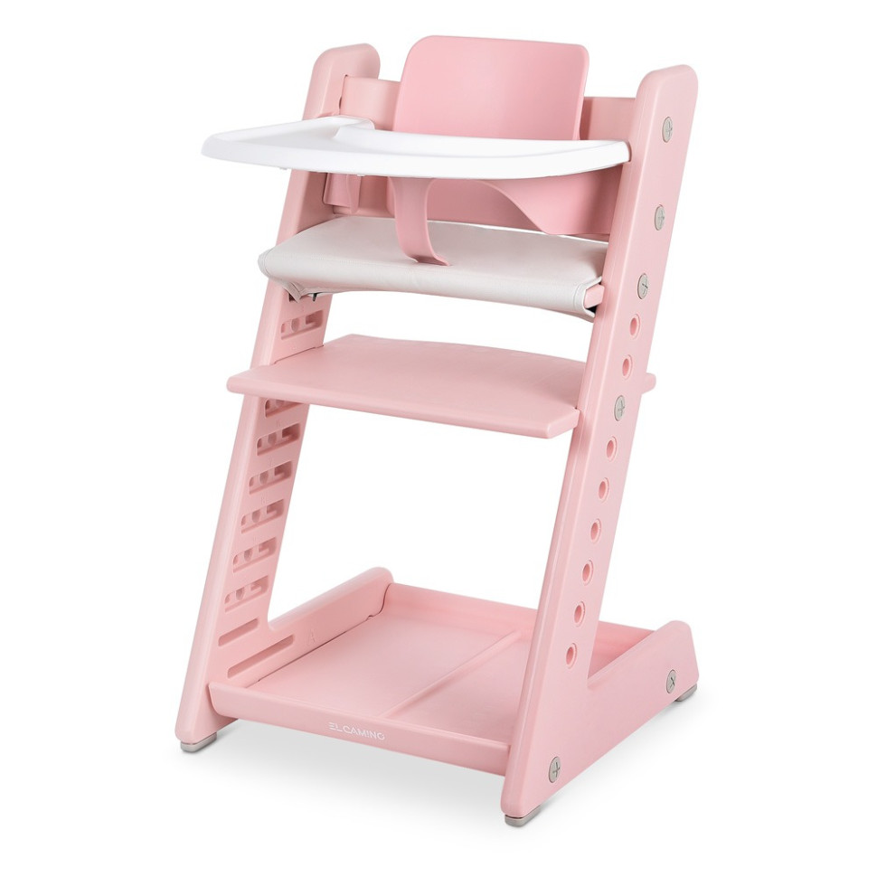 Стільчик для годування El Camino ME 1101 Pink, , багатоступеневий, рожевий