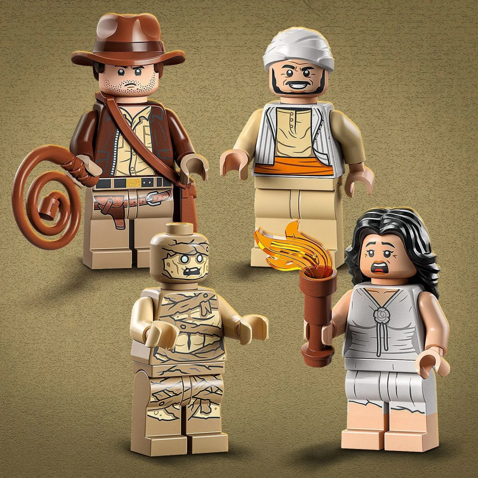 Конструктор LEGO Indiana Jones Побег из потерянной гробницы 77013, 600 деталей