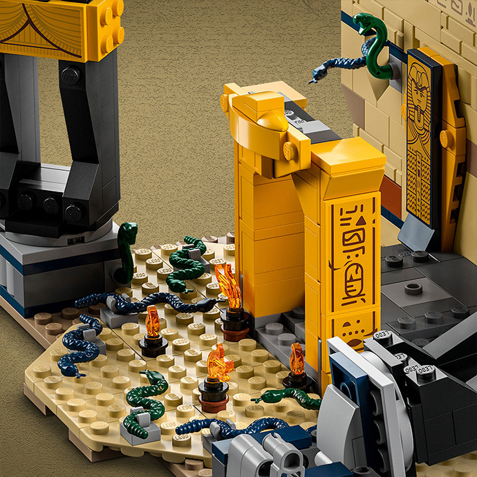 Конструктор LEGO Indiana Jones Побег из потерянной гробницы 77013, 600 деталей