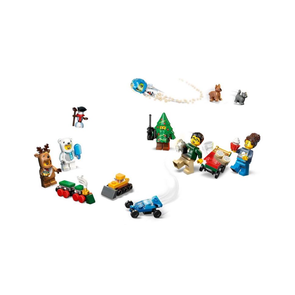 Конструктор Advent City 2025 LEGO 60475, 186 деталей
