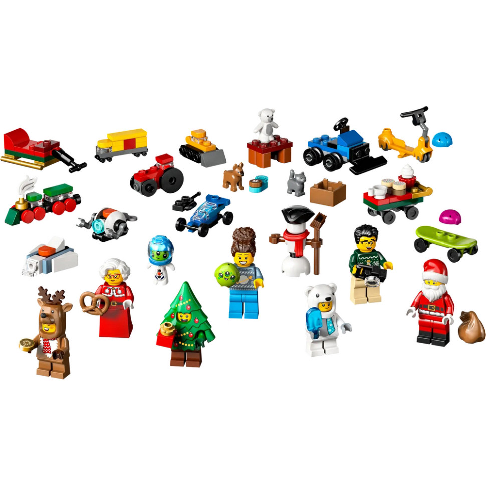 Конструктор Advent City 2025 LEGO 60475, 186 деталей