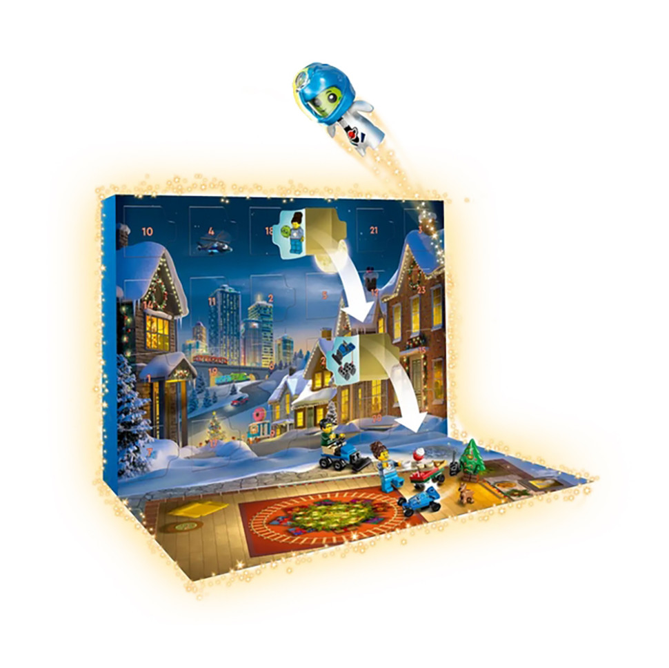 Конструктор Advent City 2025 LEGO 60475, 186 деталей