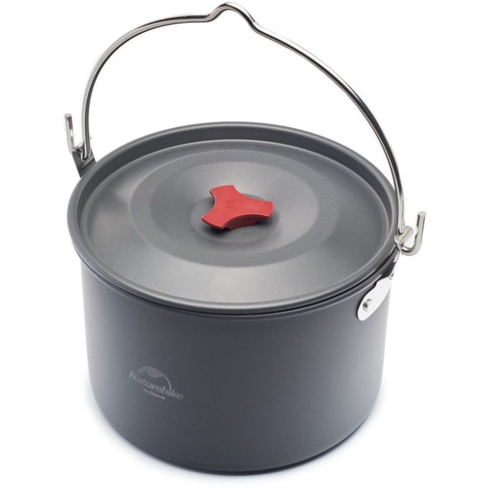 Кастрюля-котелок Camping NH17D021-G Naturehike 692795723173, 4 л, алюминий